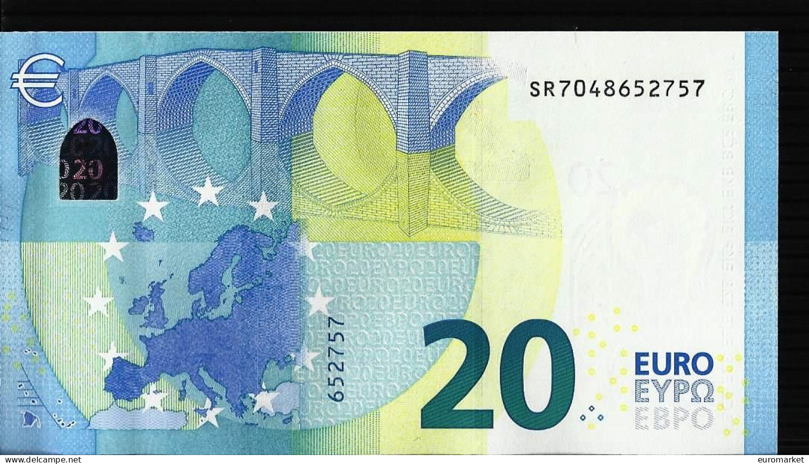 20 EURO "SR" S024 ITALIE - ITALIA UNC - NEUF LAGARDE - 20 Euro