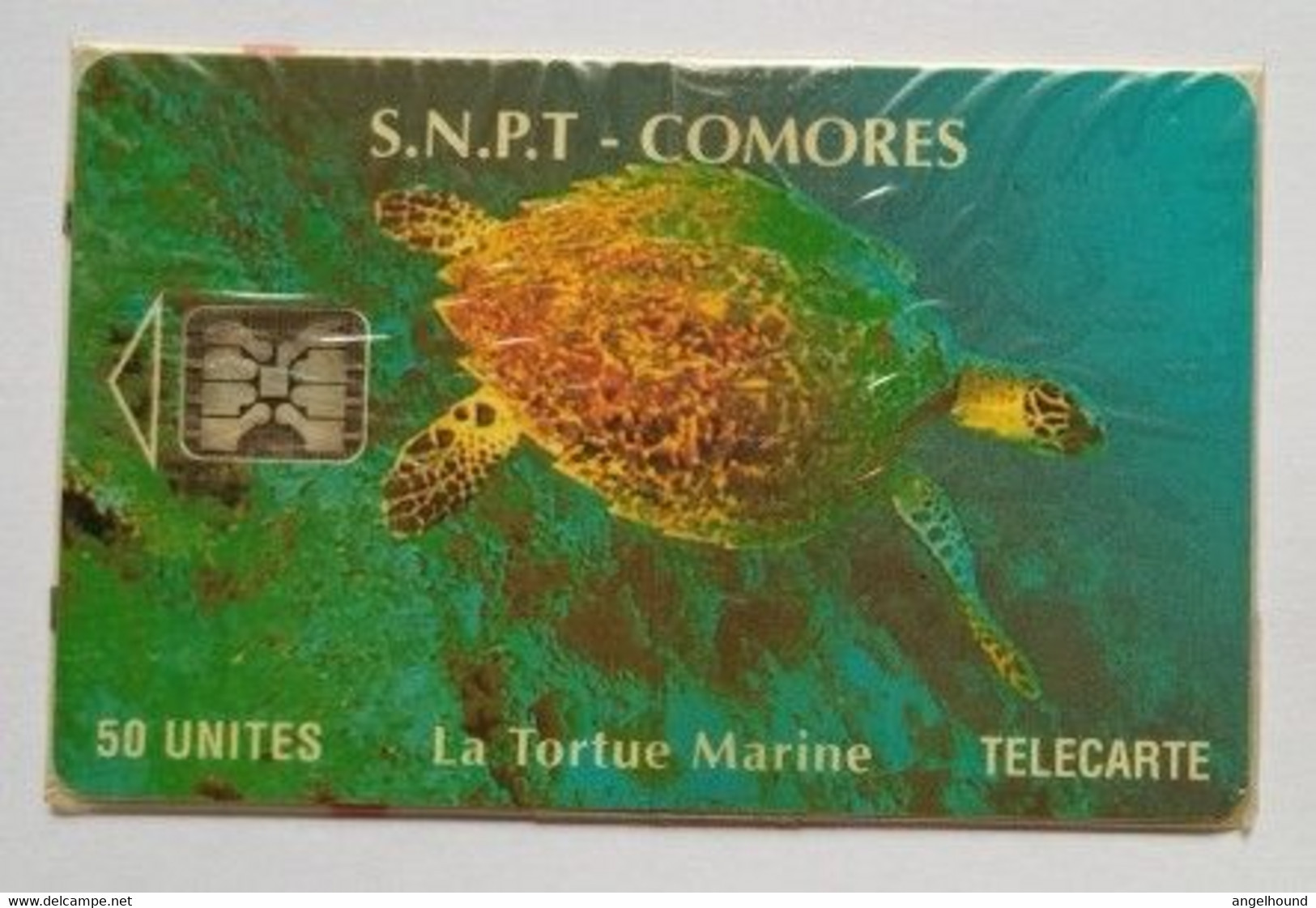 Comoros SNPT 50 Units La Tortue Marine ( MINT ) - Comore