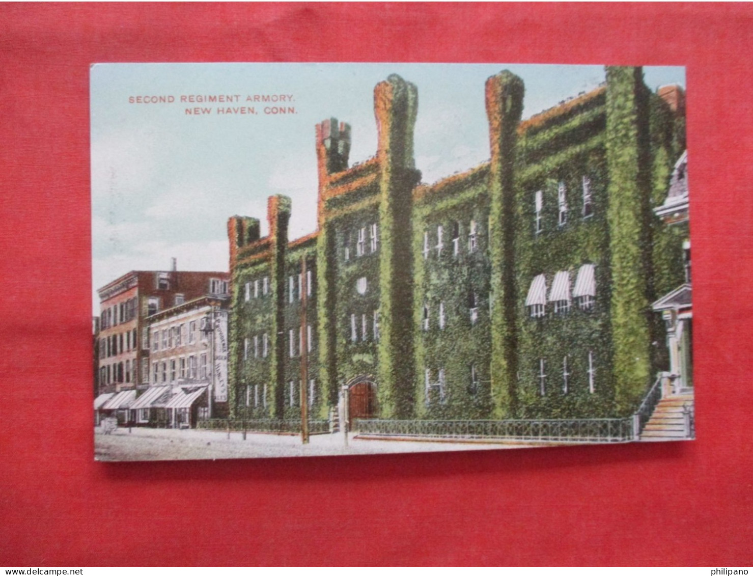 Second Regiment Armory.  New Haven Connecticut > New Haven     Ref 6200 - New Haven