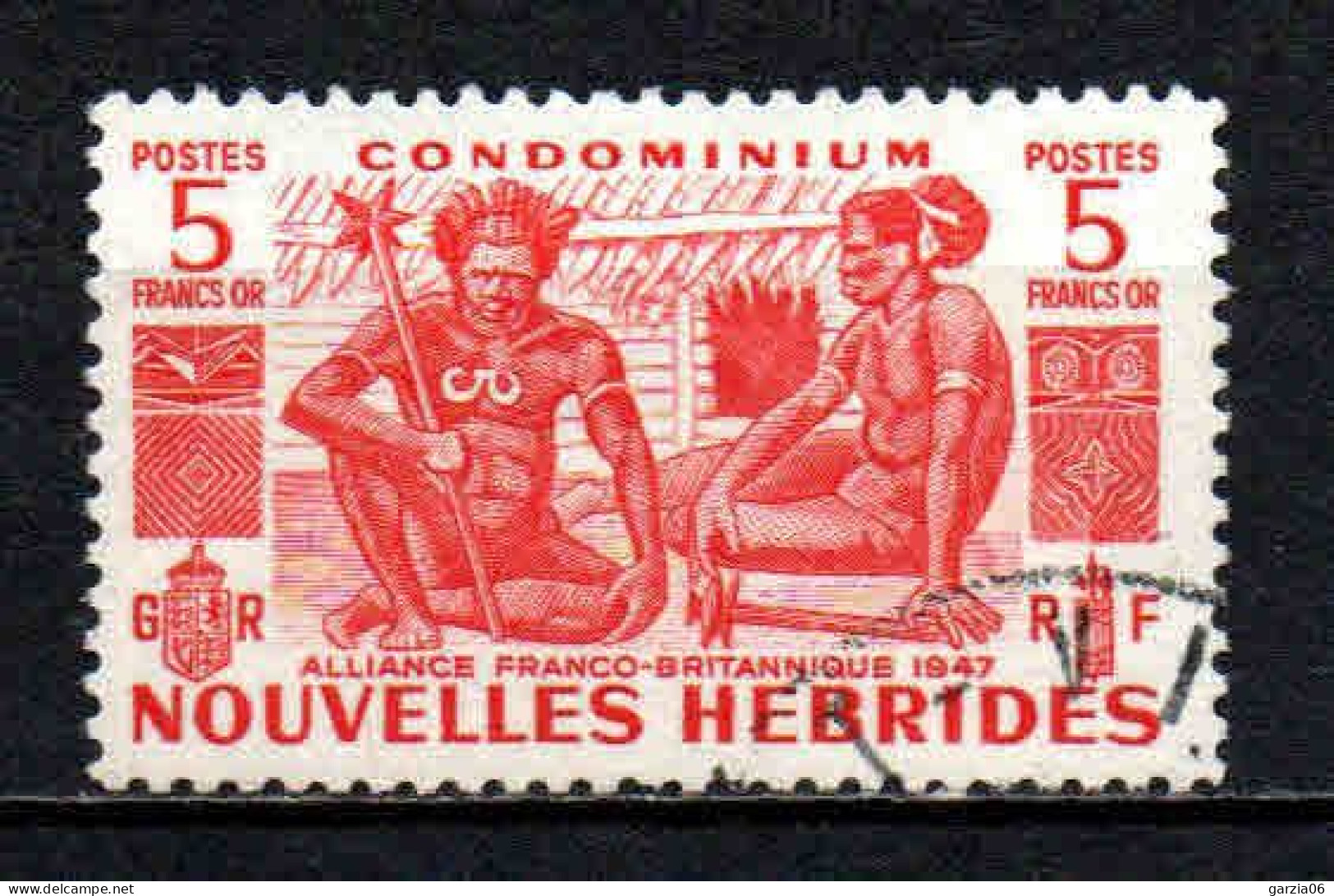 Nouvelles Hébrides  - 1953 - Aspects Des NH - N°  154 - Oblit - Used - Usados