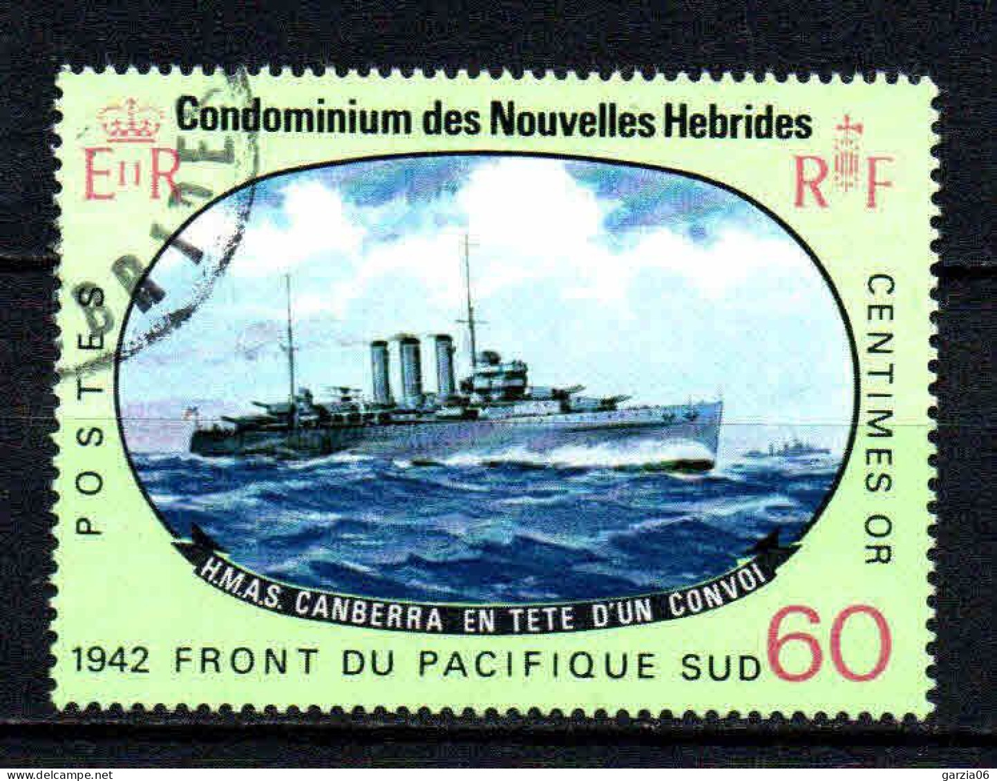 Nouvelles Hébrides  - 1967 - Batailles Du Pacifique Sud  - N°  259 - Oblit - Used - Usati