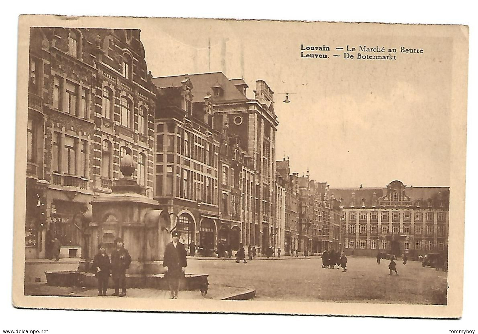 CPA Louvain - Le Marche Au Beurre - Bierbeek