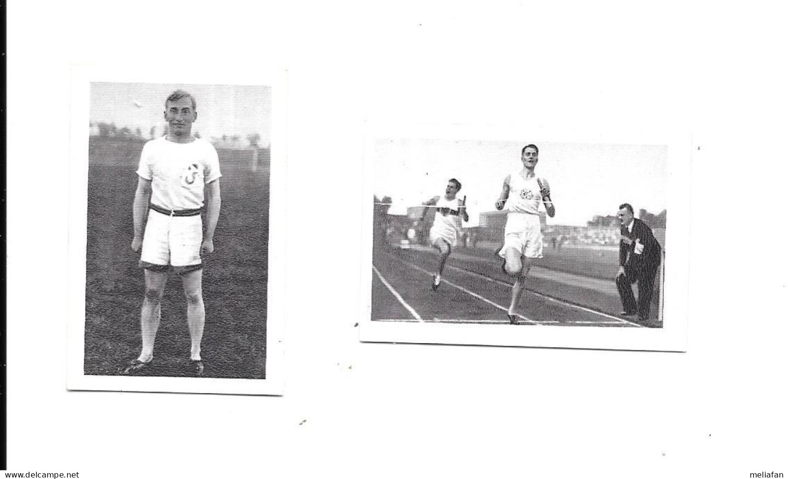 DB81 - VIGNETTE CIGARETTES BULGARIA - ATHLETISME - LORD BURGHLEY - GODFREY RAMPLING - Athlétisme