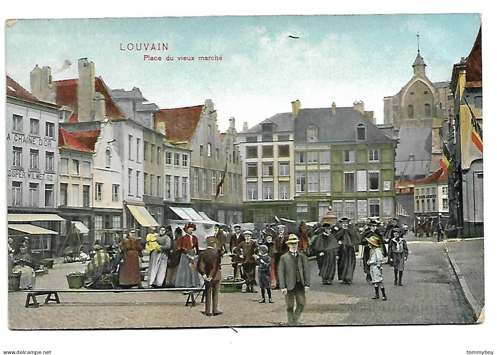 CPA Louvain - Place Du Vieux Marché - Bierbeek