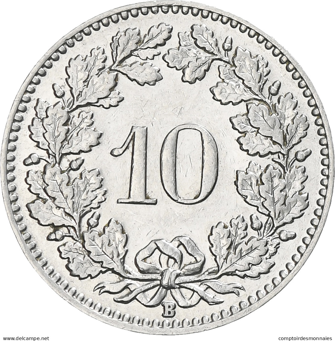 Monnaie, Suisse, 10 Rappen, 1939, Bern, TTB, Nickel, KM:27b - Autres & Non Classés