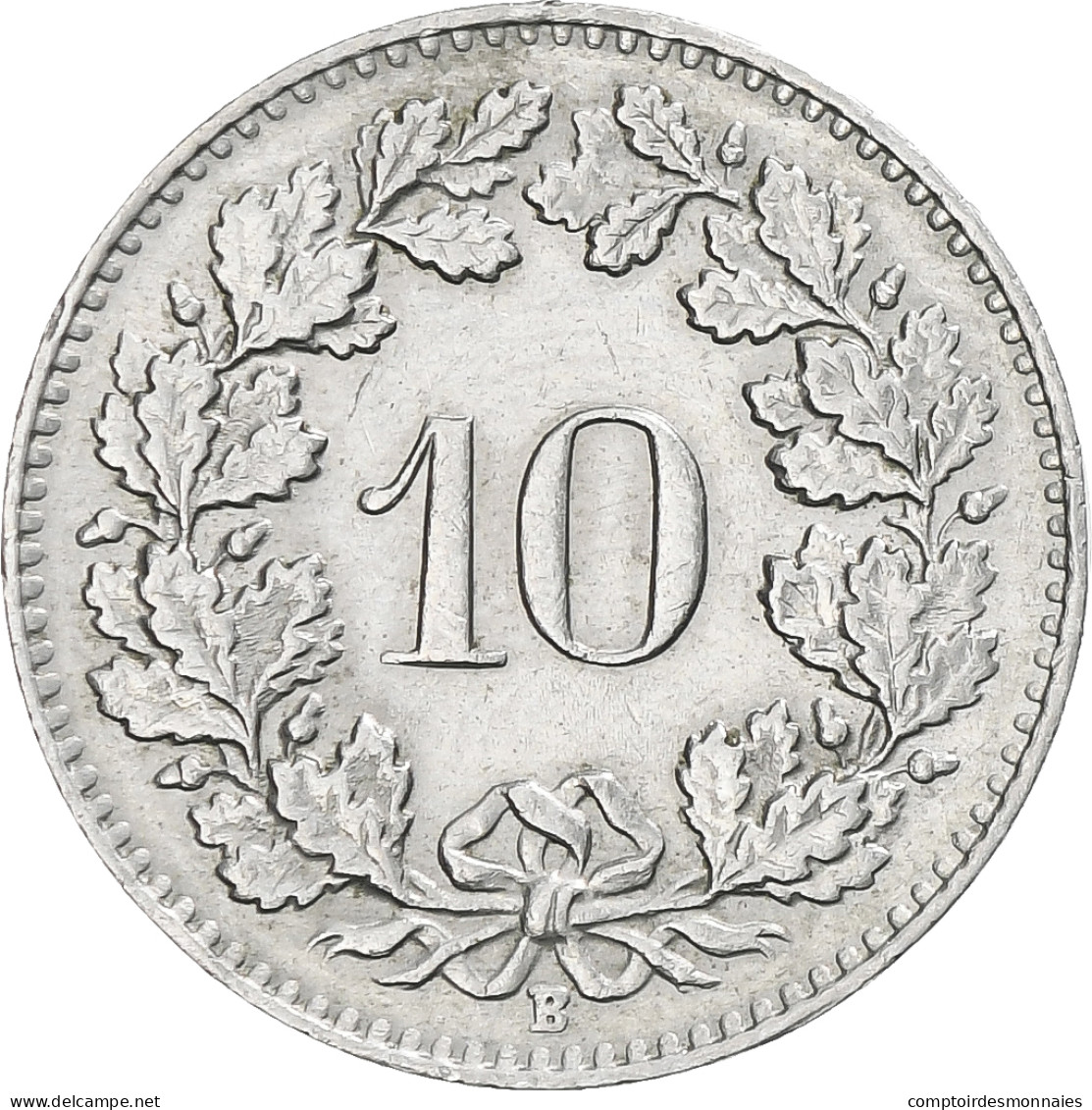 Monnaie, Suisse, 10 Rappen, 1962, Bern, TTB+, Cupro-nickel, KM:27 - Autres & Non Classés