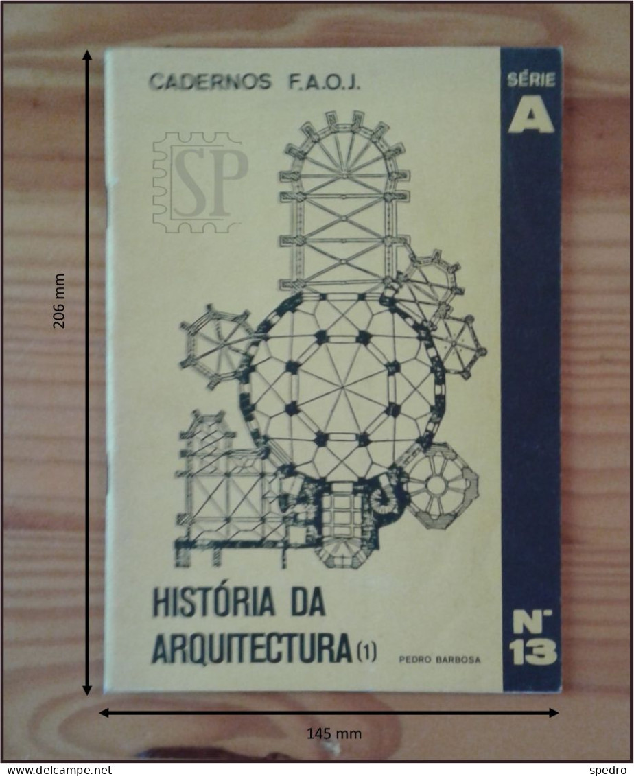 Portugal 1979 Cadernos Do FAOJ N.º 13 História Da Arquitetura 1 Pedro Barbosa Lugo Damaia Juventude E Desporto - Praktisch
