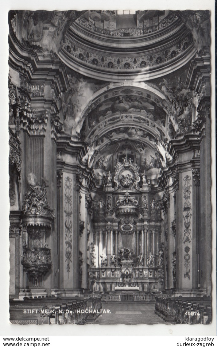 Melk Abbey Old Postcard Unused B181010 - Melk