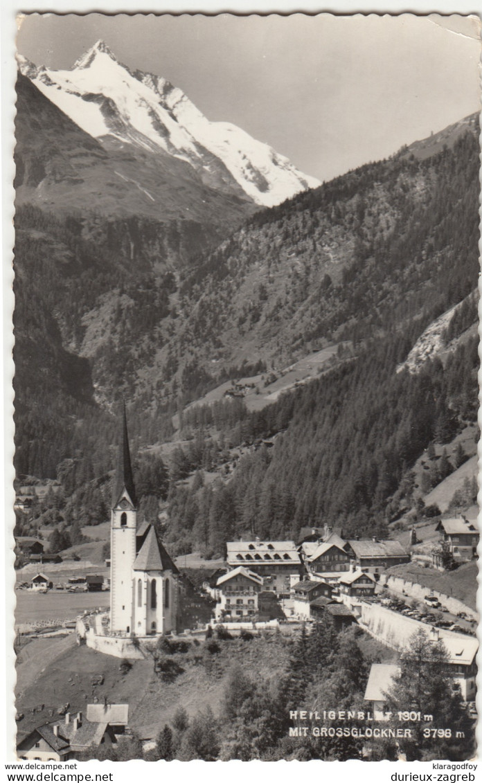 Heiligenblut Am Großglockner Old Postcard Travelled 1956 B171115 - Heiligenblut