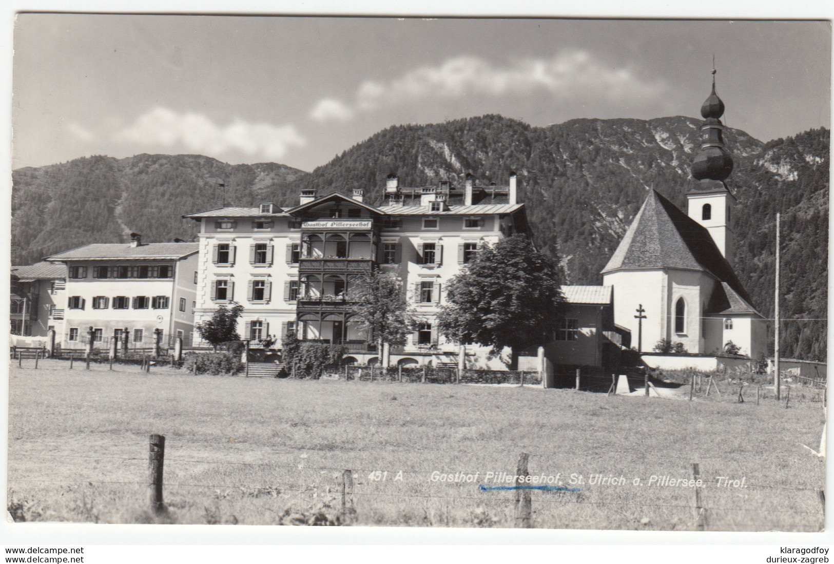 Sankt Ulrich Am Pillersee Old Postcard Travelled 1958 B170810 - St. Ulrich Am Pillersee