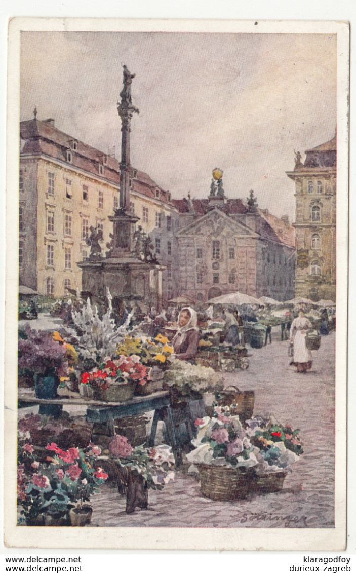 Postage Due - Porto Stamp Segnattase Gardone Riviera On Wien Postcard 1911 B190715 - Strafport