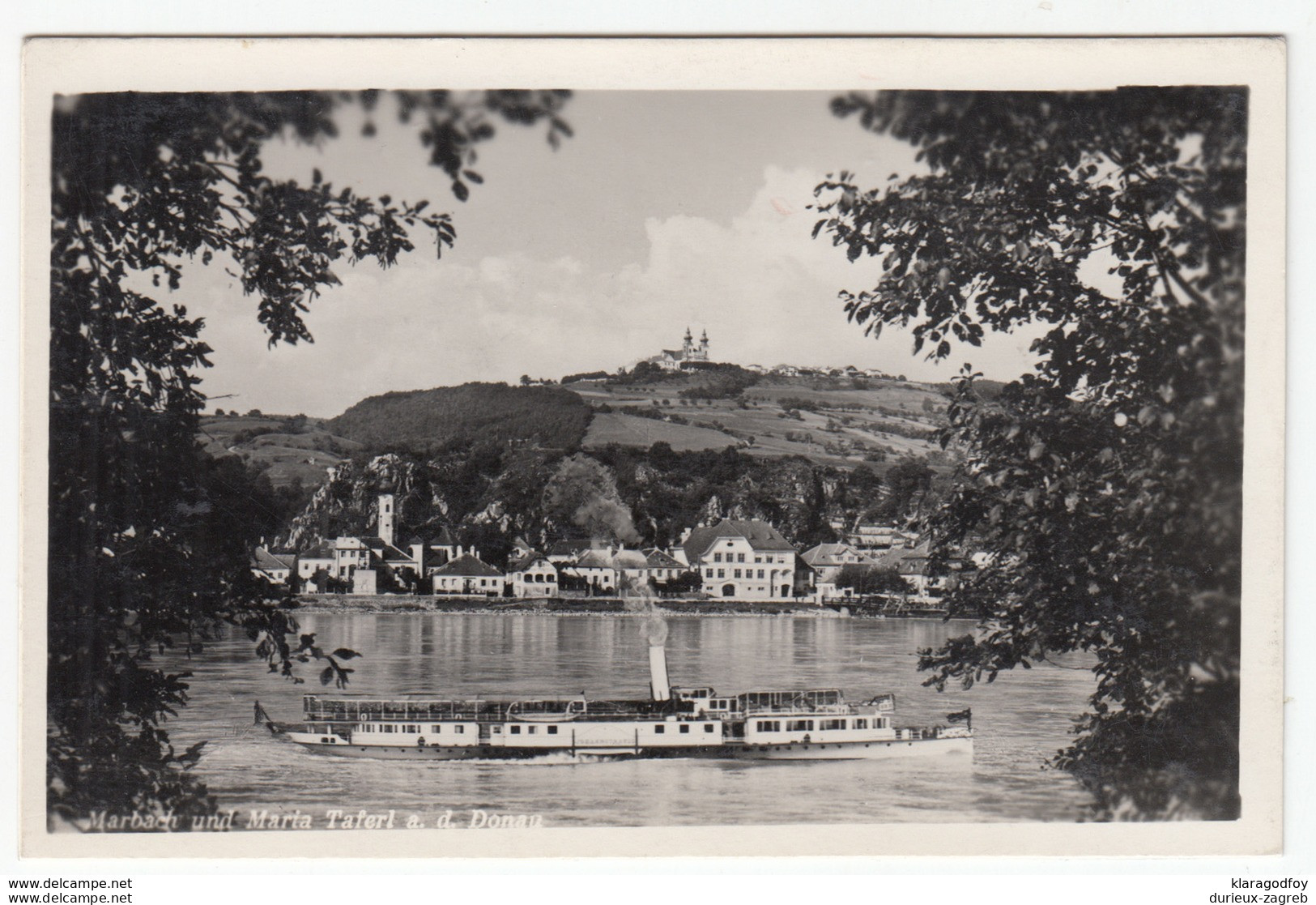 Marbach Und MariaTaferl Travelled 1940 B181025 - Marbach