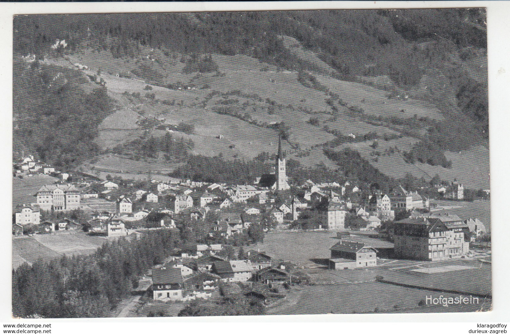 Hofgastein Old Postcard Travelled 1943 B181025 - St. Johann Im Pongau
