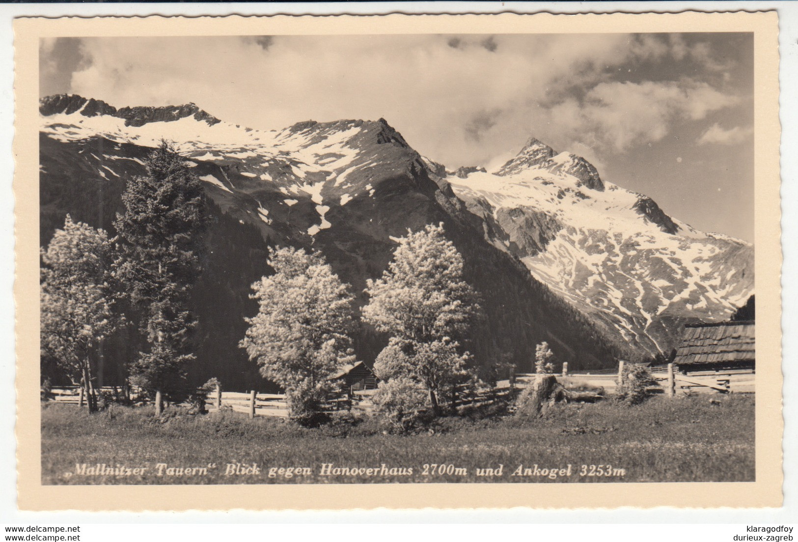 Mallnitz Old Postcard Not Travelled B181025 - Mallnitz