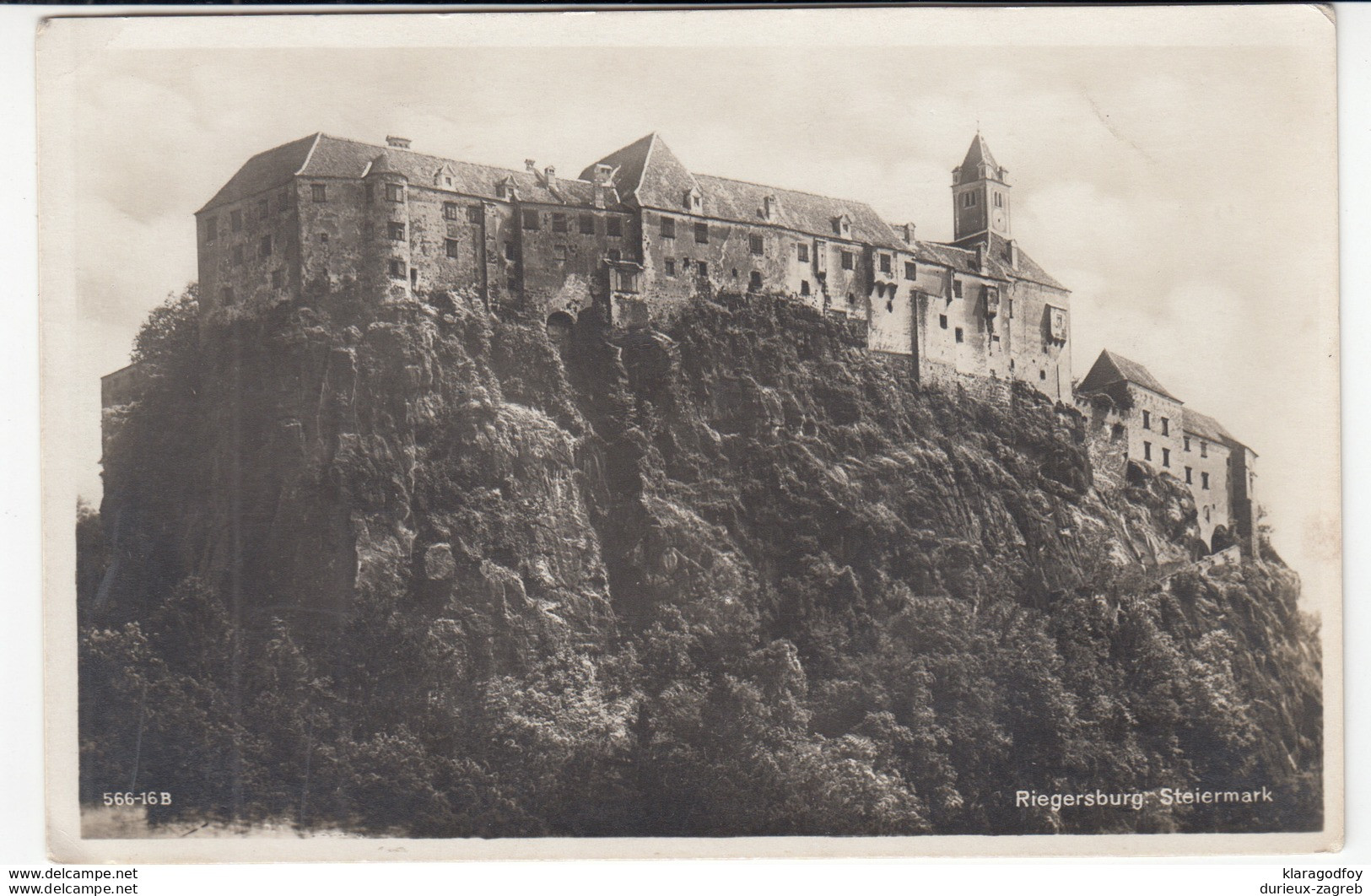 Riegersburg Castle Old Postcard Unused B170915 - Riegersburg