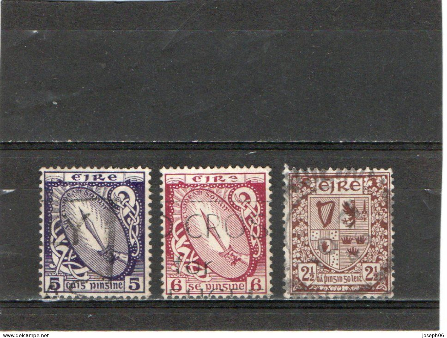 IRLANDE    1922-24   Y.T.  N° 40 à 51  Incomplet  0blitéré - Used Stamps