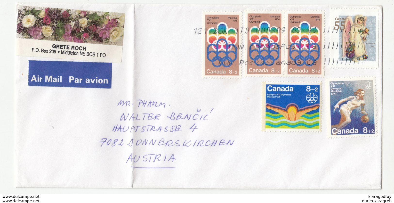 Canada Letter Cover Posted 2009? B200720 - Storia Postale