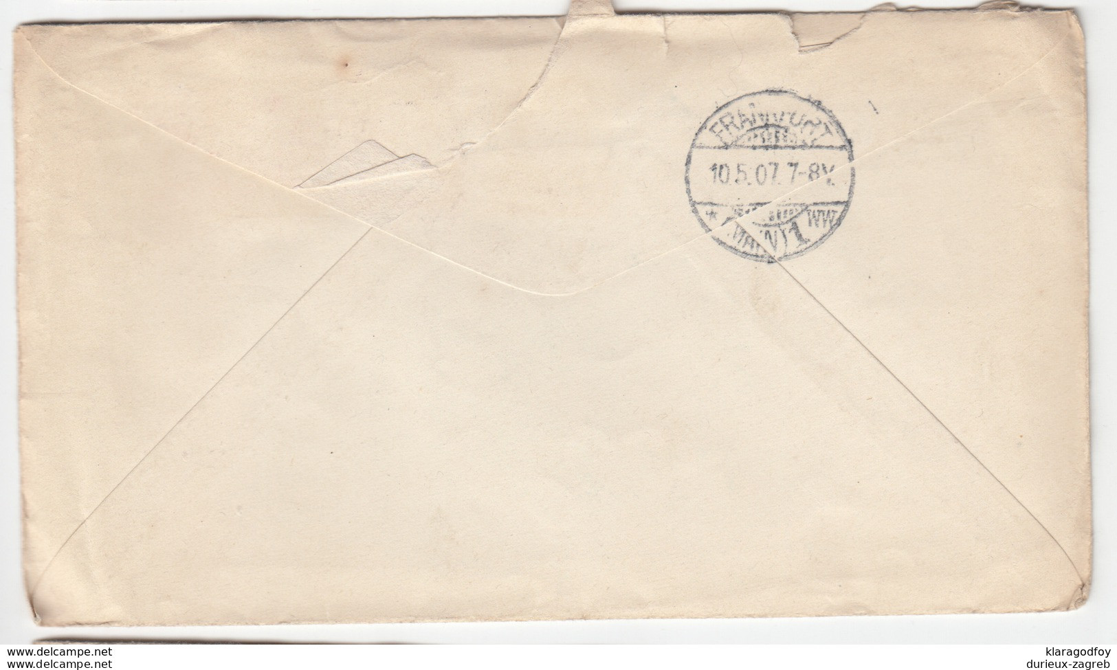 US Postal Stationery Stamped Envelope Travelled 1907 Philadelphia, PA To Berlin, Germany U395 Washington Bb161110 - 1901-20