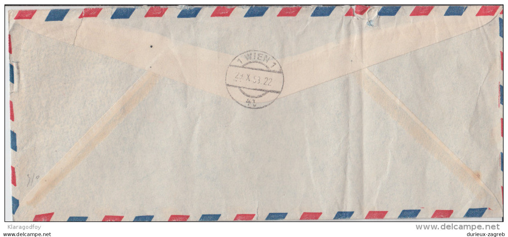Cuba Ignacio Adrian Company Air Mail Letter Travelled 1953 To Austria B160711 - Lettres & Documents