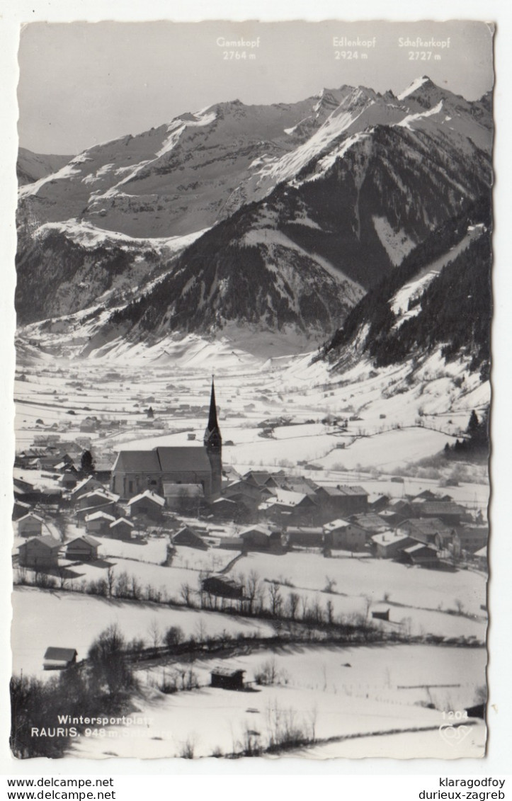 Rauris Old Postcard Travelled 1965 B181115 - Rauris