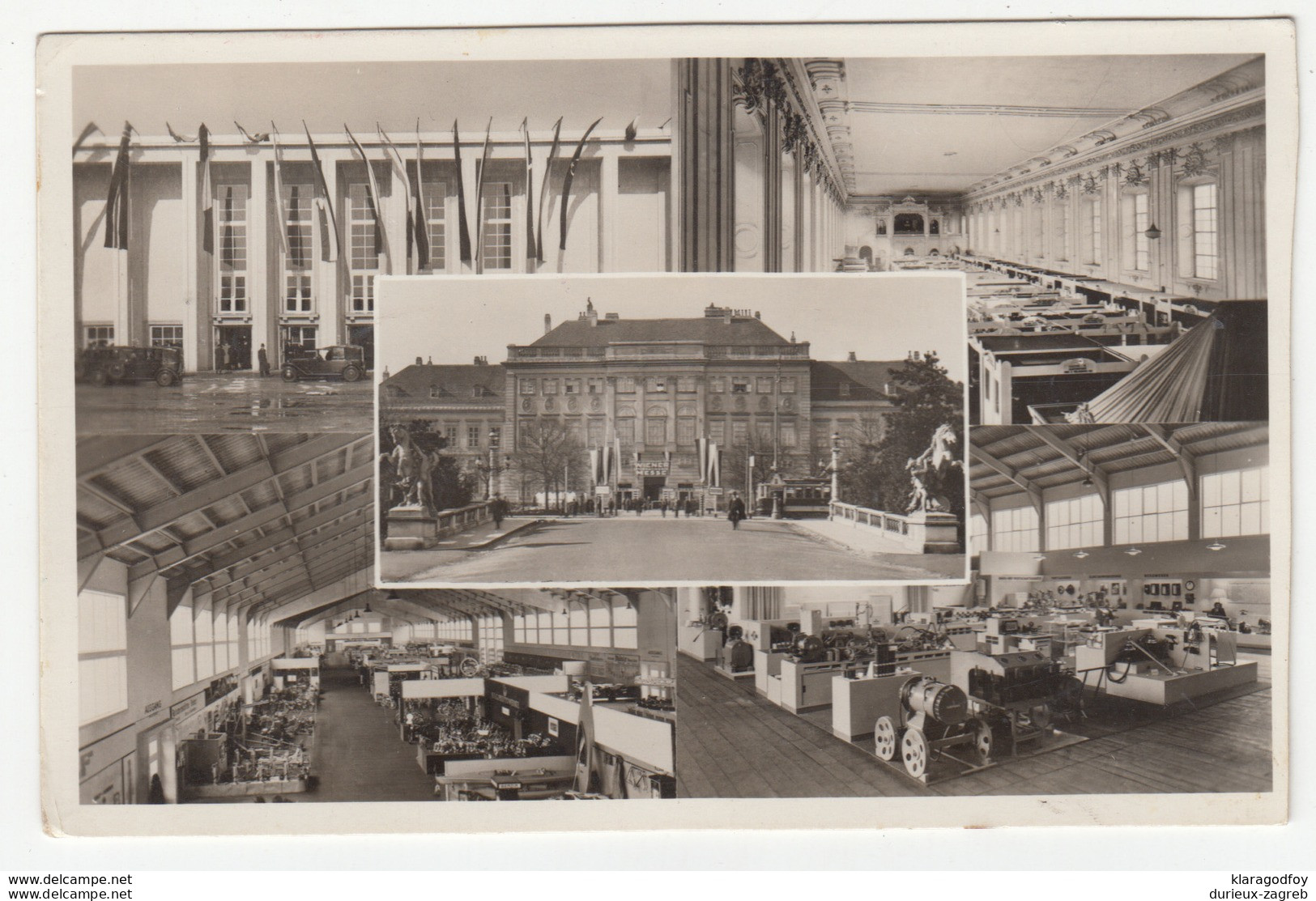 Austria, Wiener Internationale Messe 1947 Special Pmk On Wiener Messe Postcard B180210 - Usines & Industries