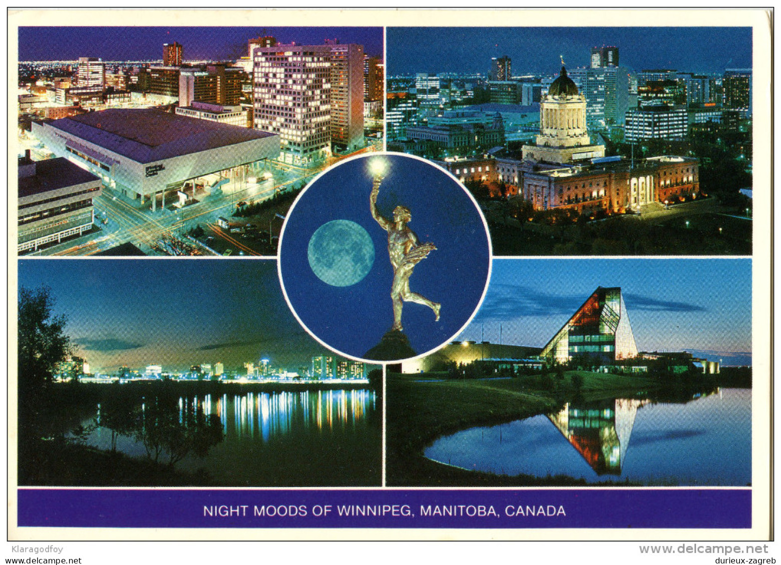 Winnipeg, Old Postcard Travelled ? Bb 150929 - Winnipeg