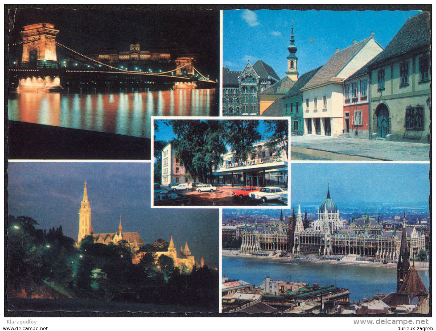 Esperanto Hungary 1972 Special Postmark On Budapest Postcard Bb150915 - Esperanto