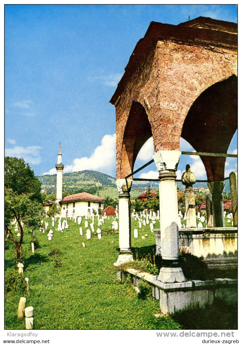 Sinan's Mosque Islam Moschee Sarajevo Postcard Not Travelled Bb - Islam