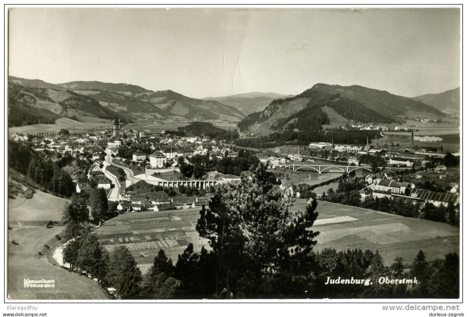 Judenburg Old Postcard Not Travelled Bb160202 - Judenburg