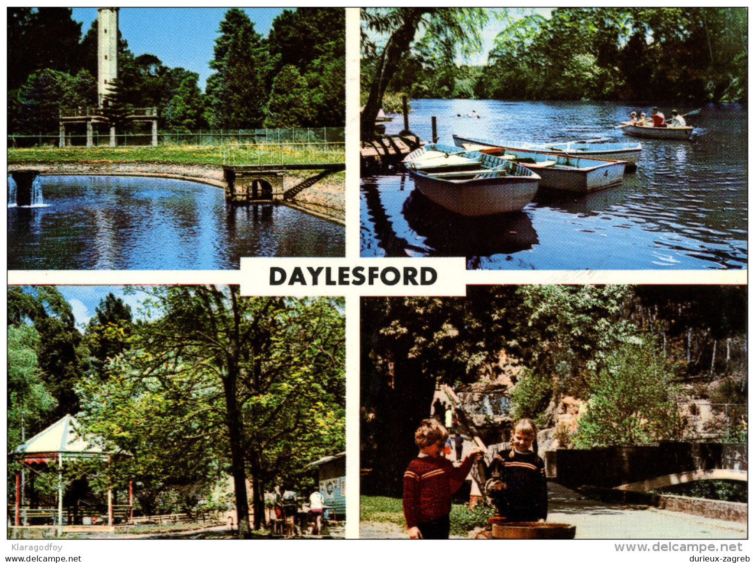 Daylesford, Old Postcard Travelled Bb 150929 - Autres & Non Classés