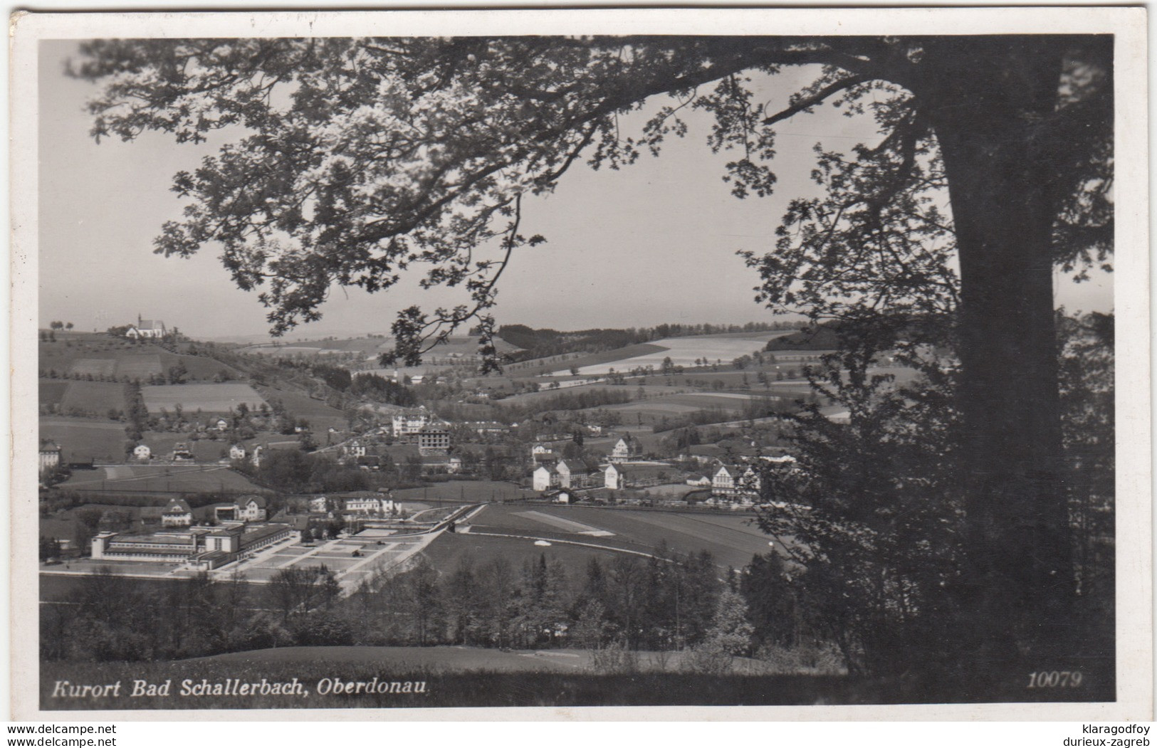 Bad Schallerbach Old Postcard Travelled 1939 B170815 - Bad Schallerbach