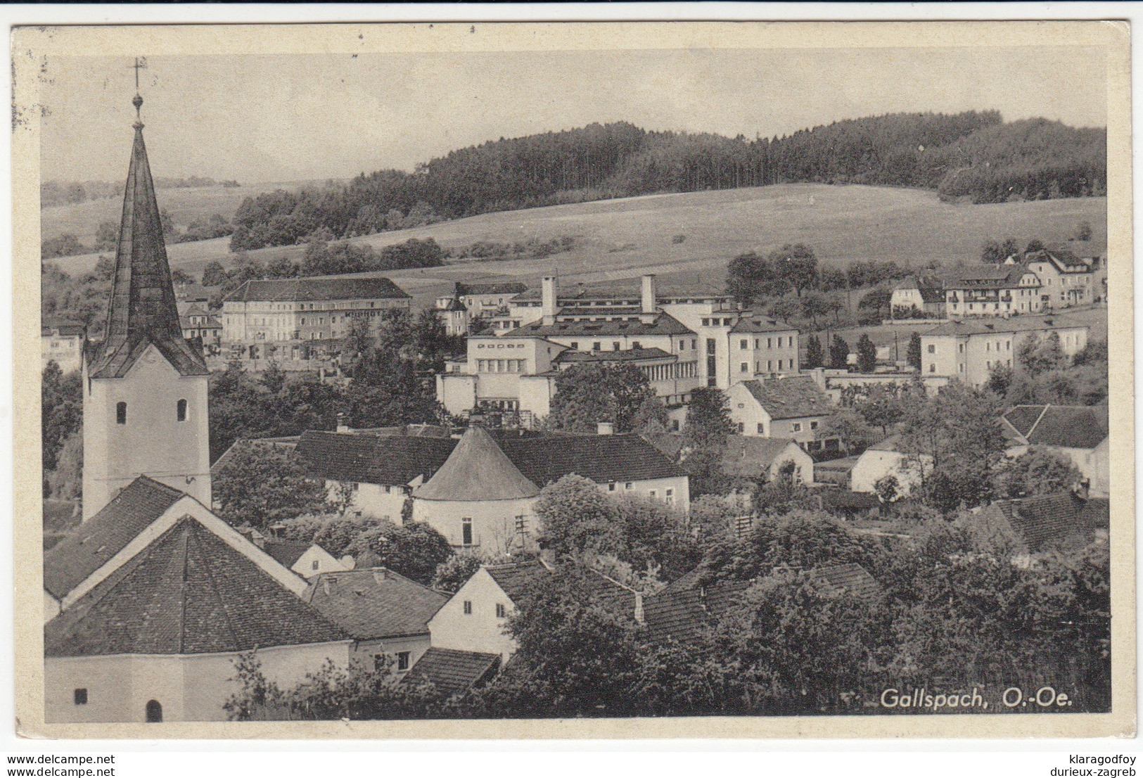 Gallspach Old Postcard Travelled 1939 B170815 - Gallspach