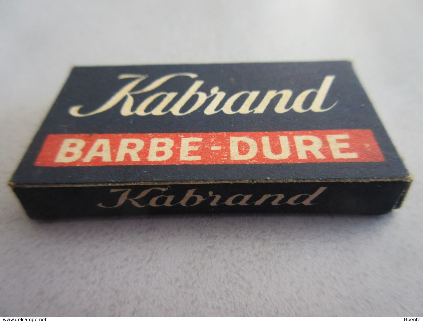 Boite Complète De 5 Lames De Rasoir KABRAND - Complet Box Of 5 Rasor Blades - Lamette Da Barba