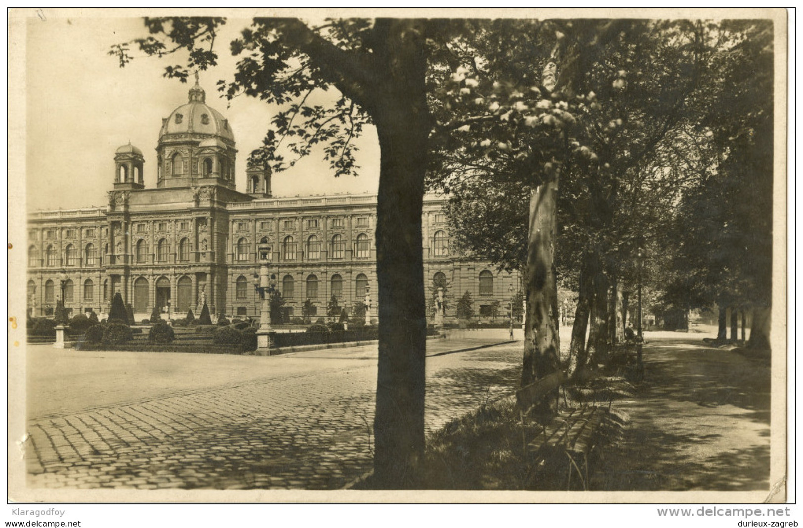 Wien - Naturhistorisches Staatsmuseum Old Postcard Not Travelled Bb151007 - Musées