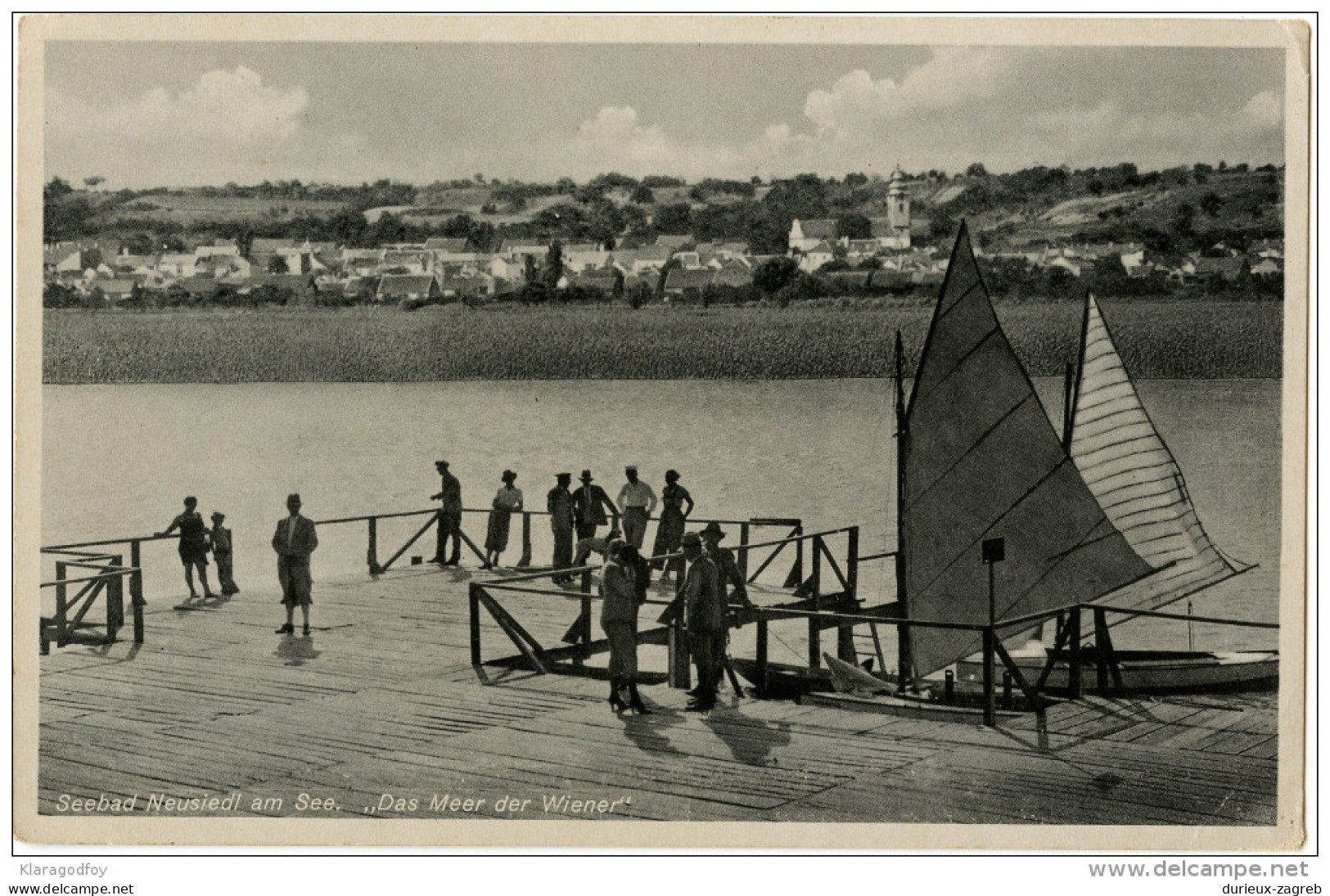 Neusiedl Am See Old Postcard Not Travelled Bb151007 - Neusiedlerseeorte