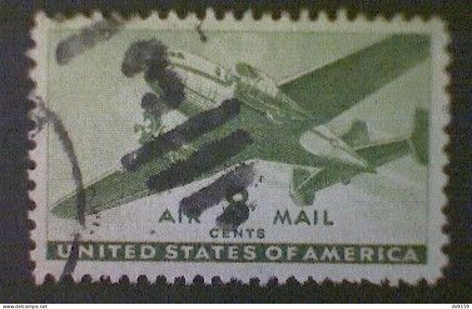 United States, Scott #C26, Used(o), 1944, Air Transport, 8¢, Olive Green - 2a. 1941-1960 Afgestempeld