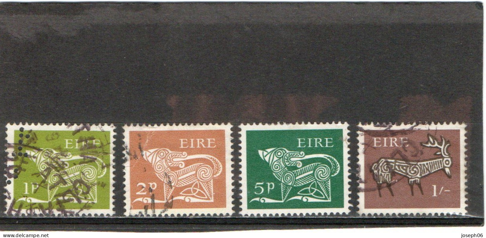 IRLANDE    1968-69  Y.T.  N° 211  à  226  Incomplet  Oblitéré - Usados