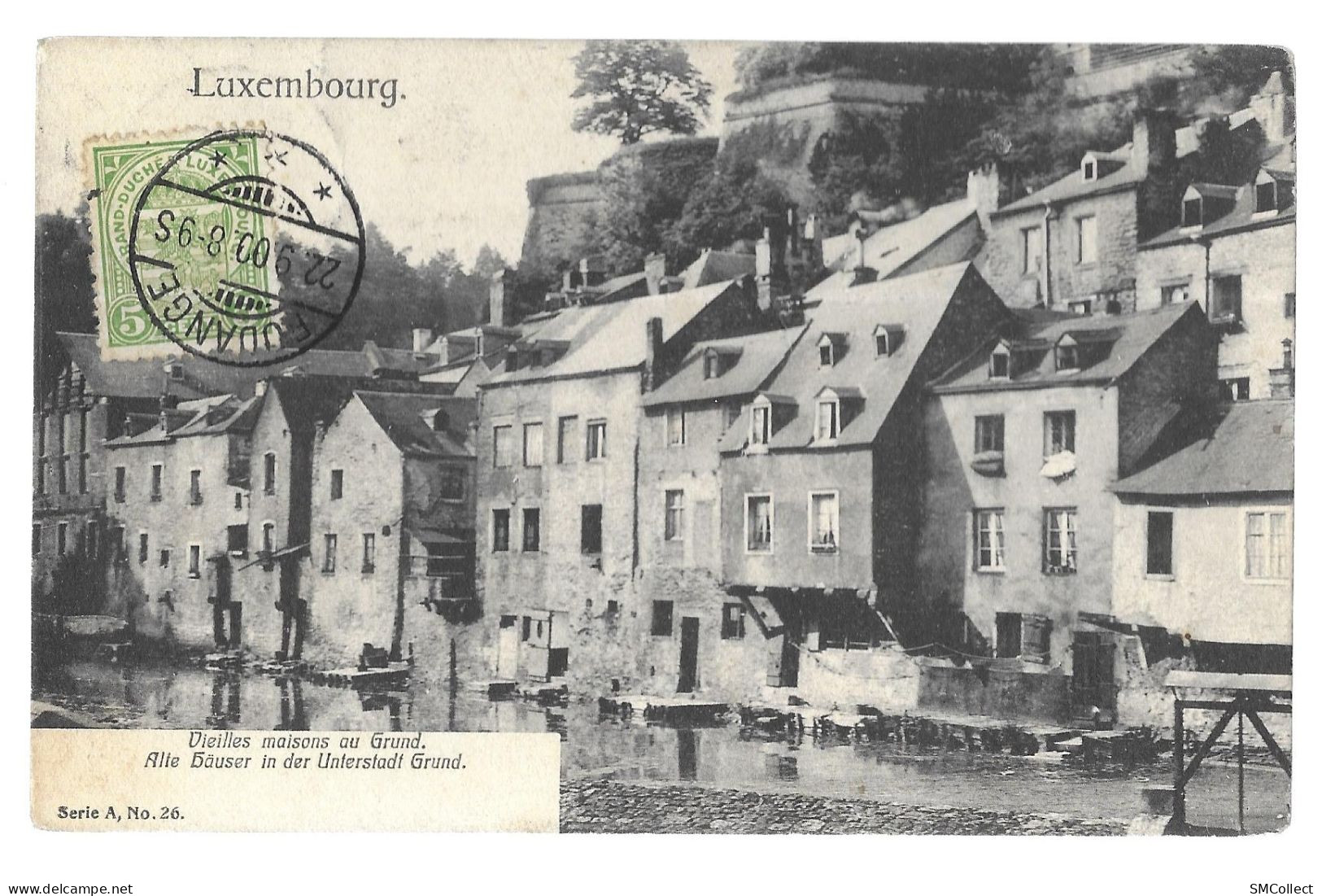 Luxembourg, Vieilles Maisons Au Grund (A16p52) - Rodingen