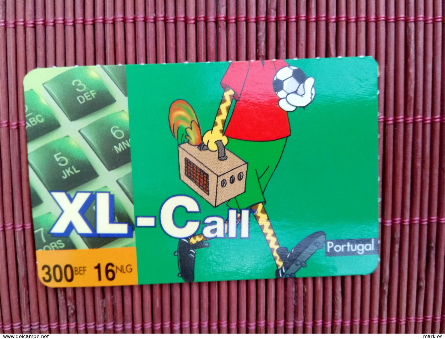XL-Call Football Rare Used - [2] Prepaid & Refill Cards