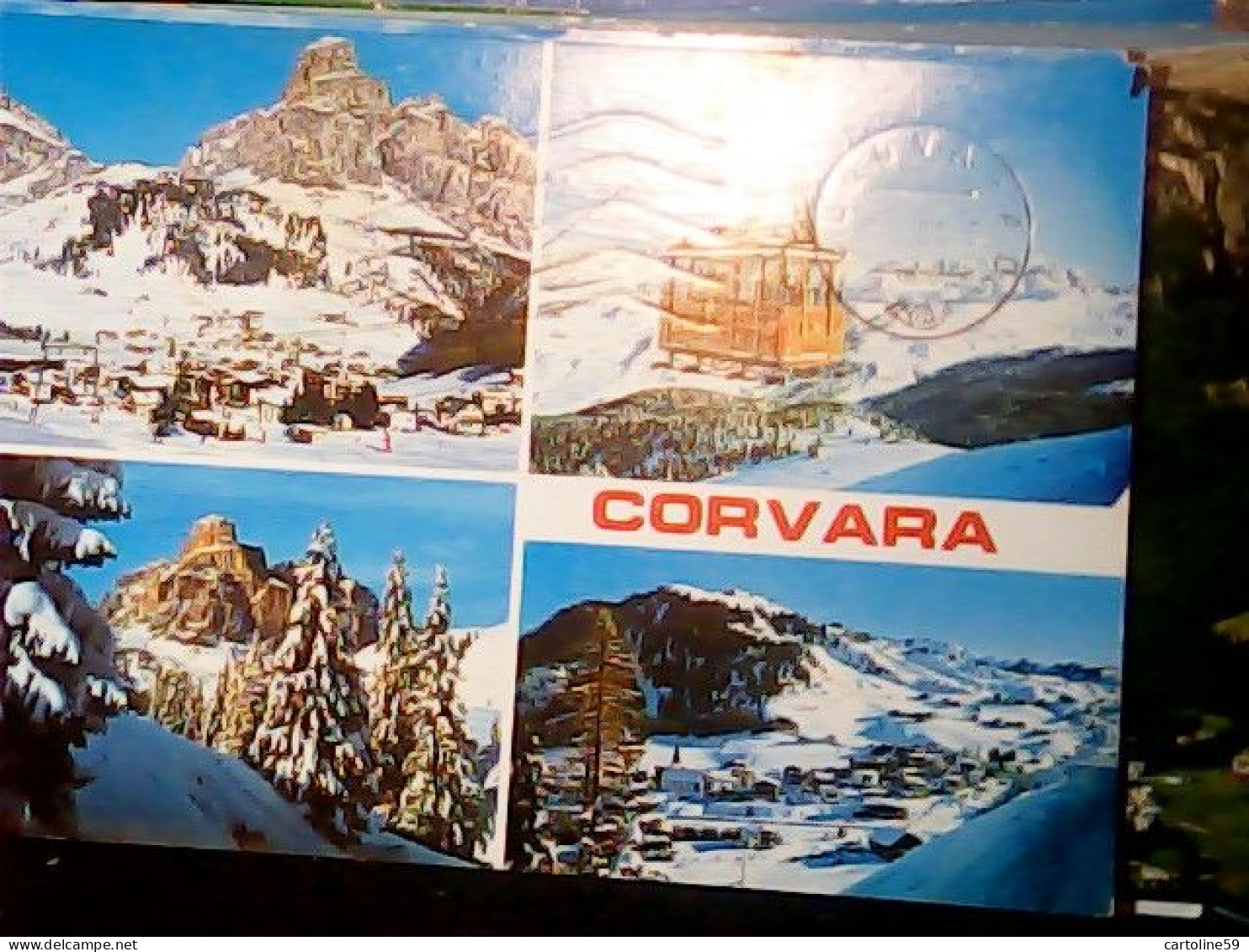 19 CARD Val Badia COLFOSCO CORVARA S CASSIANO LA VILLA S LEONARDO    VBN1963< JP3569