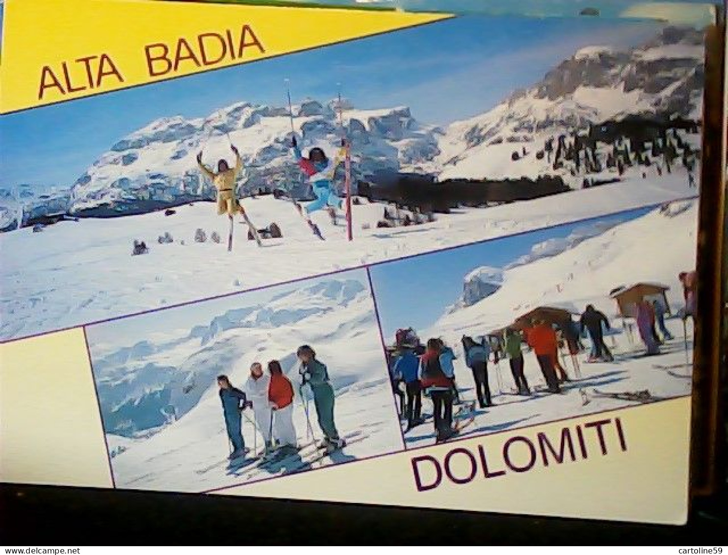 19 CARD Val Badia COLFOSCO CORVARA S CASSIANO LA VILLA S LEONARDO    VBN1963< JP3569