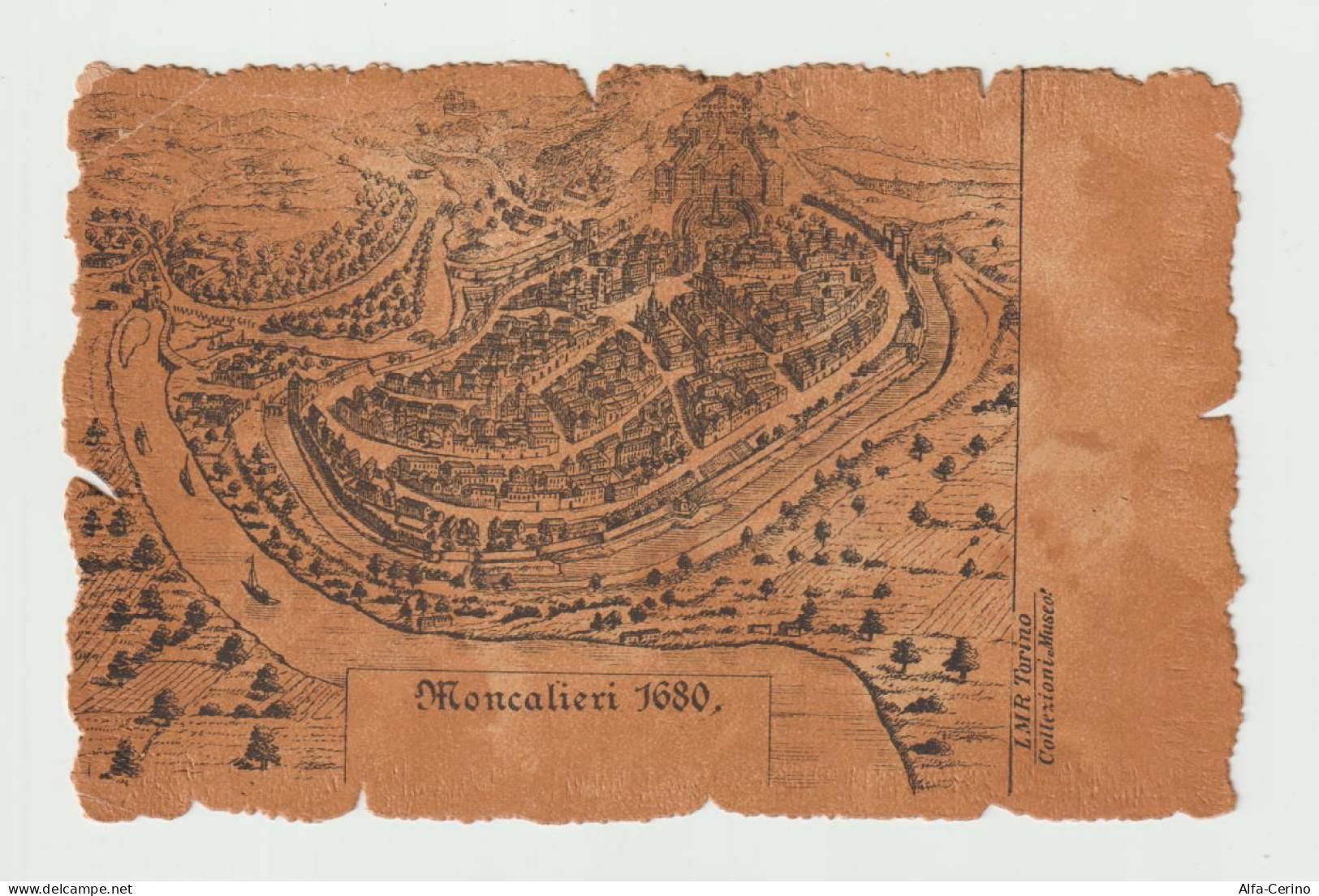 MONCALIERI:  NEL  1680  -  FP - Moncalieri