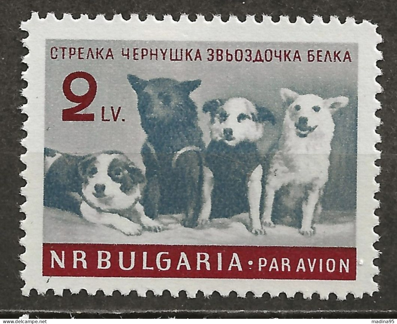 BULGARIE: *, PA N° YT 81, Ch., TB - Airmail