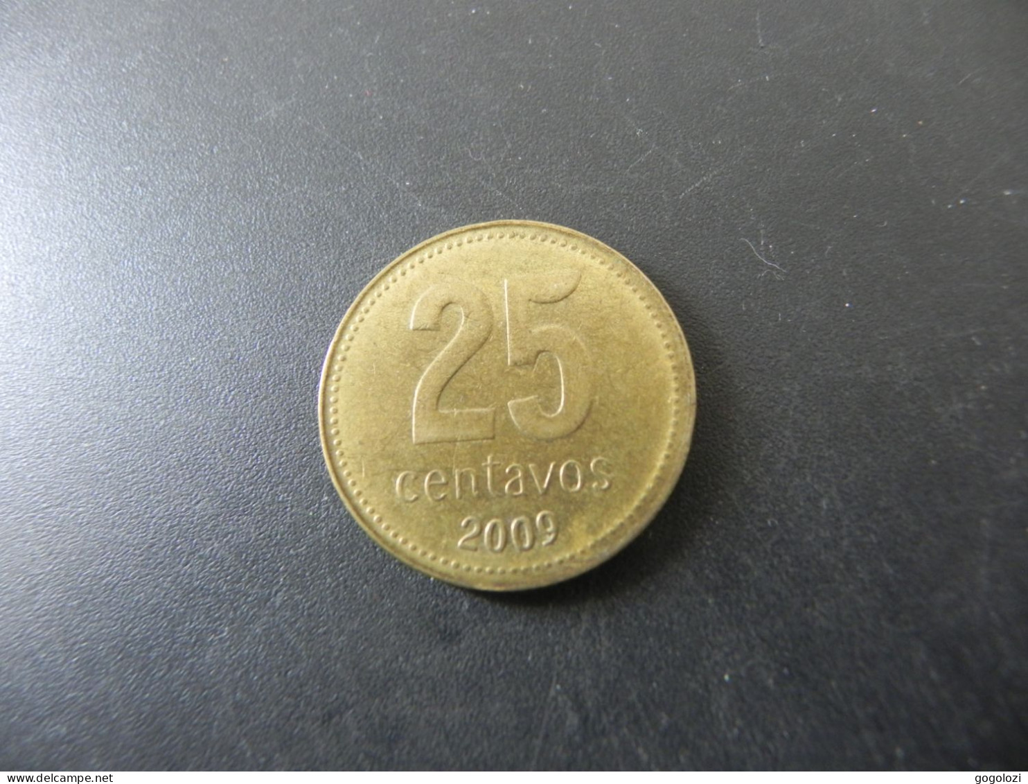 Argentina 25 Centavos 2009 - Argentine