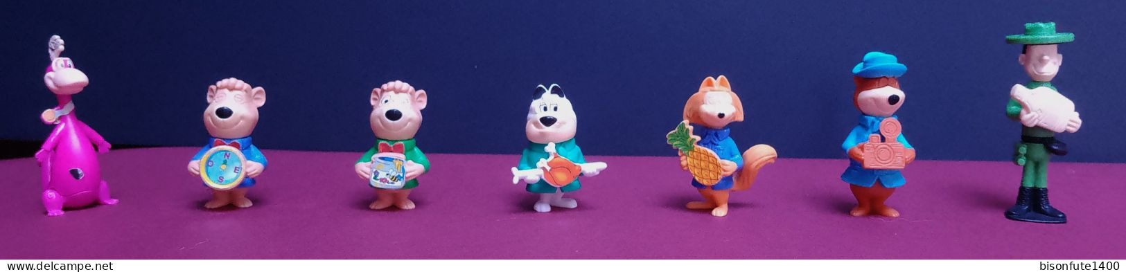 Lot De 7 Figurines Dessins Animés TOONES à Identifier ( Voir Photo ). - Disney