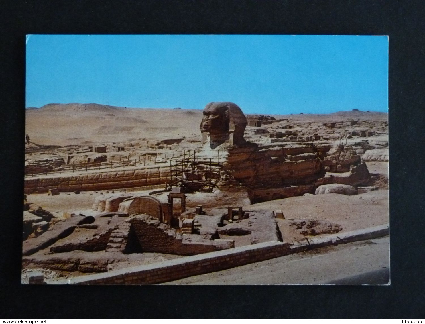 EGYPTE EGYPT AVEC YT 1379 ARCHEOLOGIE URNE / PA 199 TAPIS - GIZA LE SPHINX - Covers & Documents