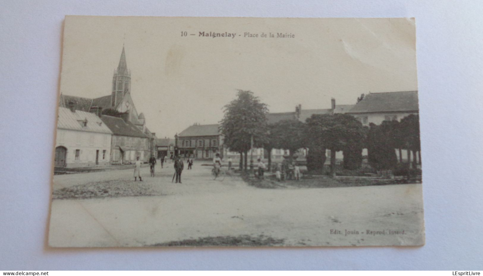 MAIGNELAY Place De La Mairie Animée Oise 60  France Carte Postale Post Card - Maignelay Montigny