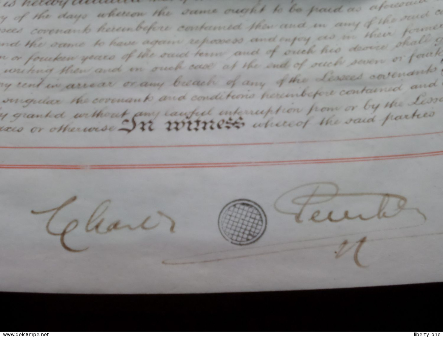 LEASE Contract On Parchment With Tax Stamp > Dated 1887 ( Little Titchfield & Ridinghouse Street ) T. MARTIN London ! - Ver. Königreich