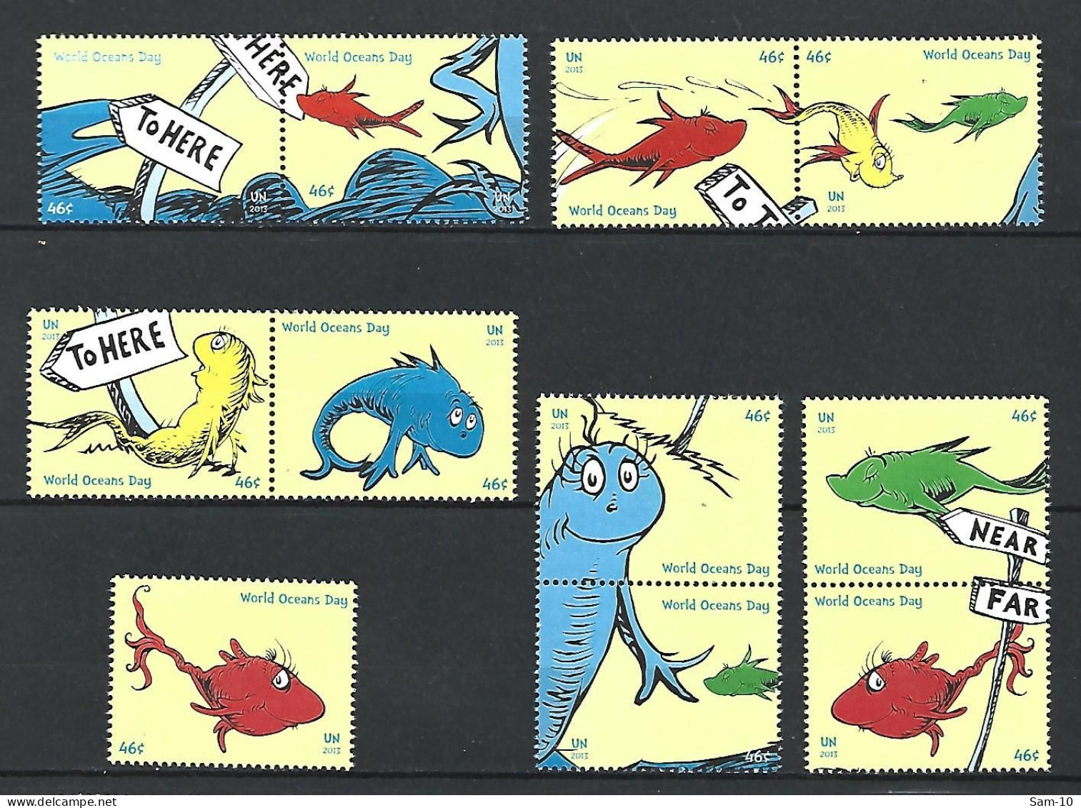 Timbre Nation Unies  New-york En  Neuf ** N 1321/1332 Sauf Manque Le N 1321 Le Reste C 'est Complet - Unused Stamps