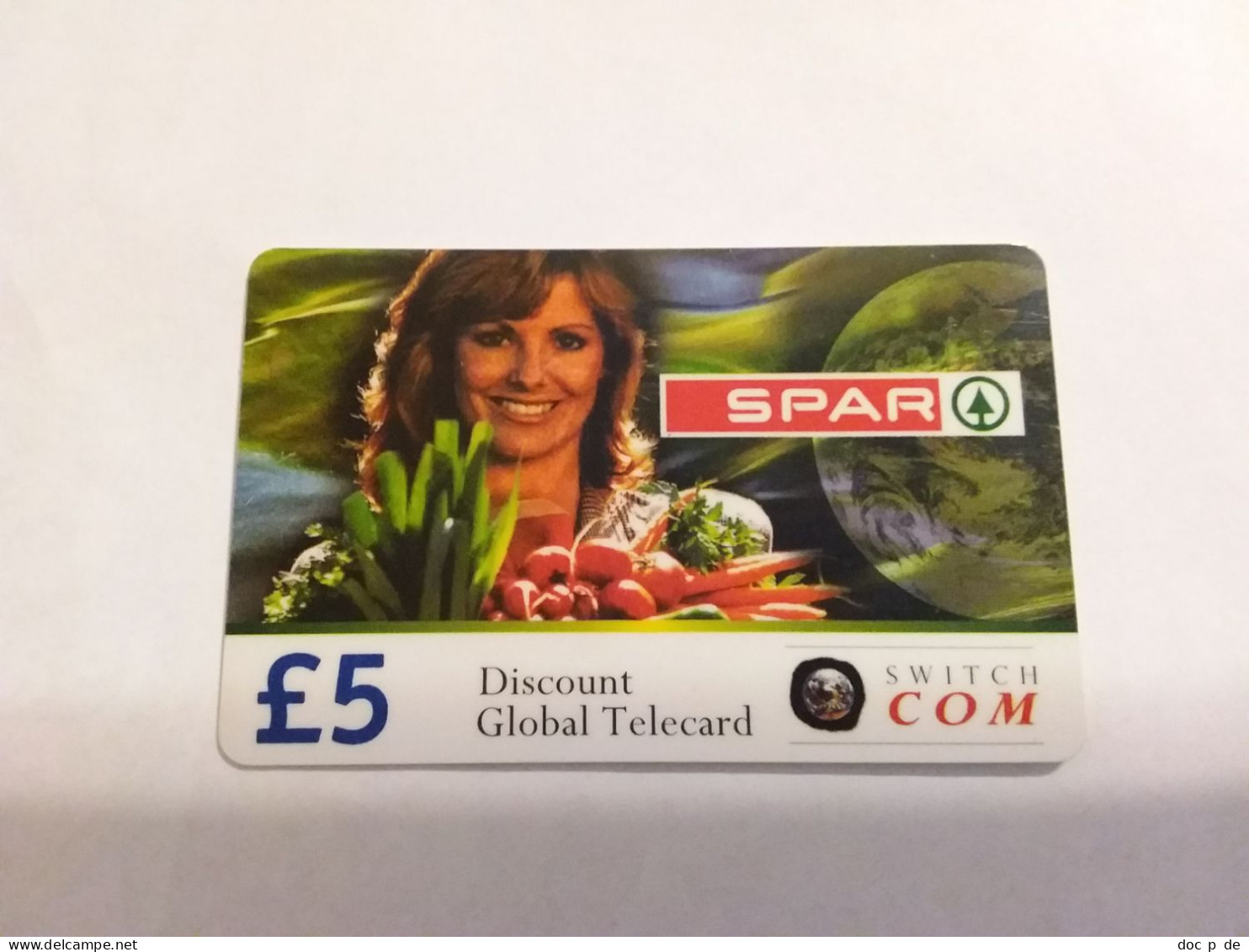 Ireland - Eire - Irland - Prepaid Card Calling Card - Switchcom Switch Com - Spar - Girl Femme Woman - Irlande